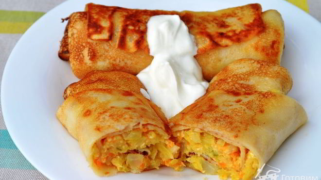 Рецепт Белорусские налистники