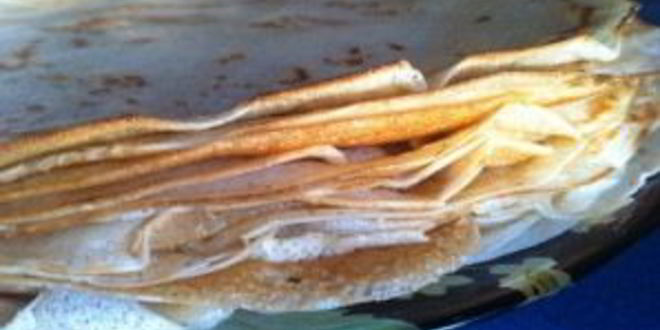 Рецепт блинчики без яиц и молока