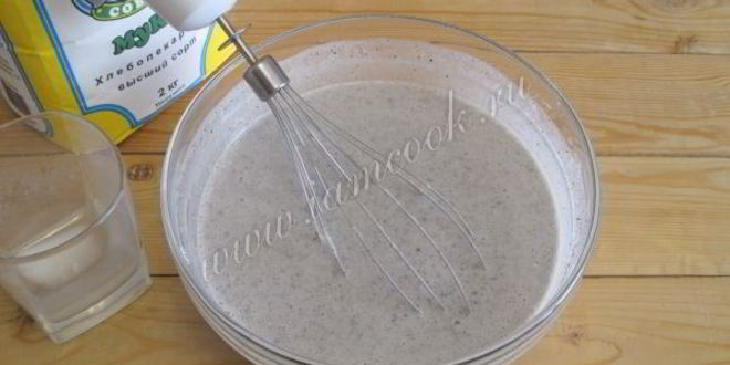 Рецепт блинчики из черемуховой муки