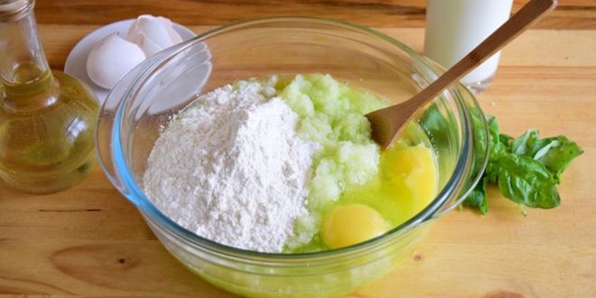 Рецепт блинчики из кабачка