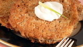 Рецепт Блинчики из печеных баклажанов