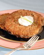 Блинчики из печеных баклажанов