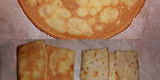 Рецепт блинчиков карри с крабовыма мясома