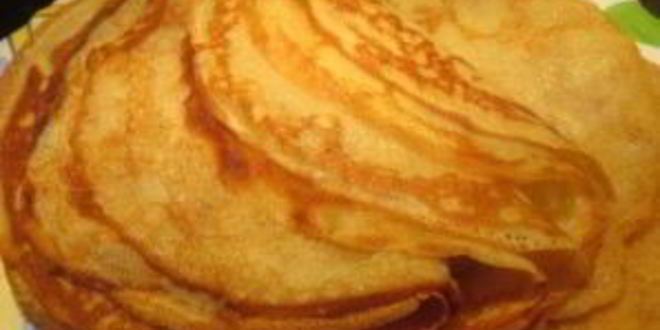 Рецепт блинчики на кокосовом молоке