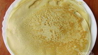 Рецепт Блинчики на воде без яиц