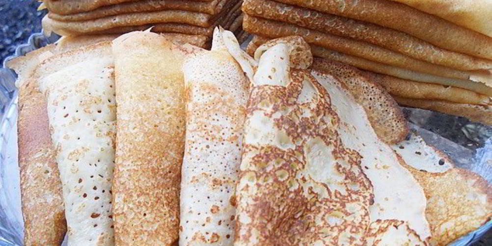 Рецепт кружевные блинчики