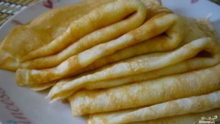 Рецепт Блинчики по-французски