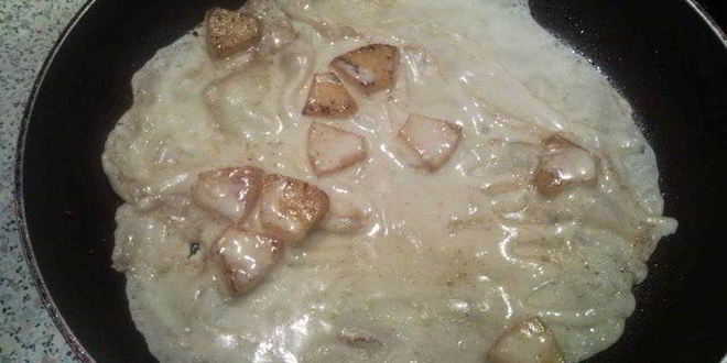 Рецепт блинчики с ананасом