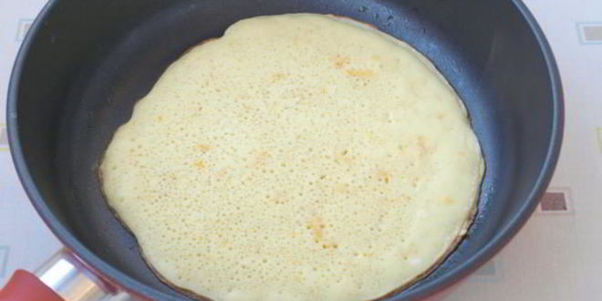 Рецепт блинчики с апельсиновой цедрой на молоке