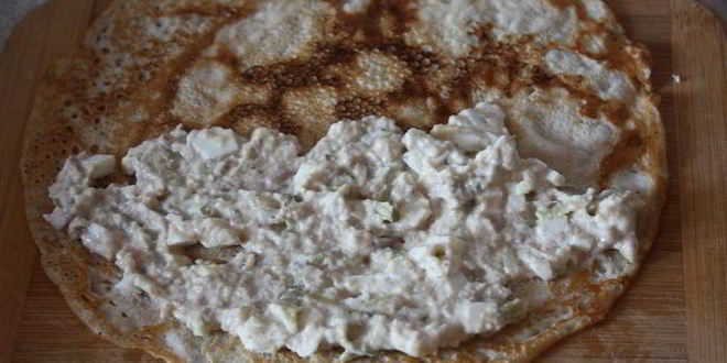 Рецепт блинчики с форшмаком