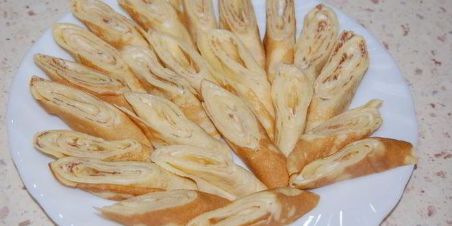 Рецепт блинчики с икрой