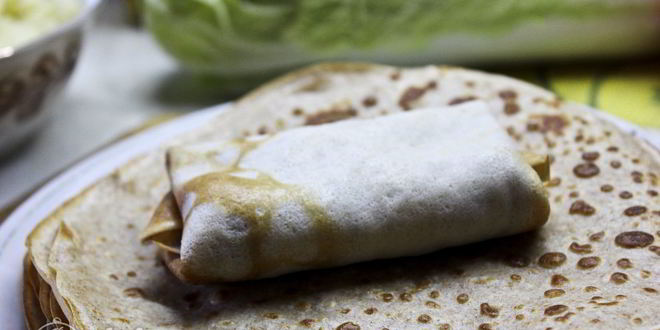 Рецепт блинчики с картошкой и грибами