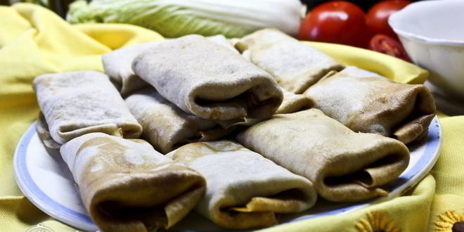 Рецепт блинчики с картошкой и грибами