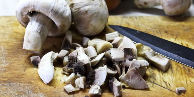 Рецепт блинчики с картошкой и грибами