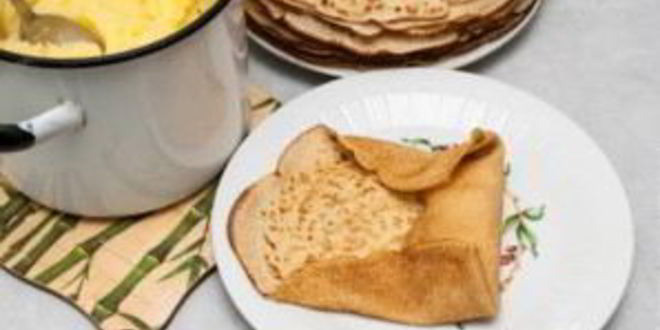 Рецепт блинчики с картошкой