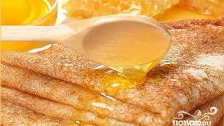 Рецепт Блинчики с медом