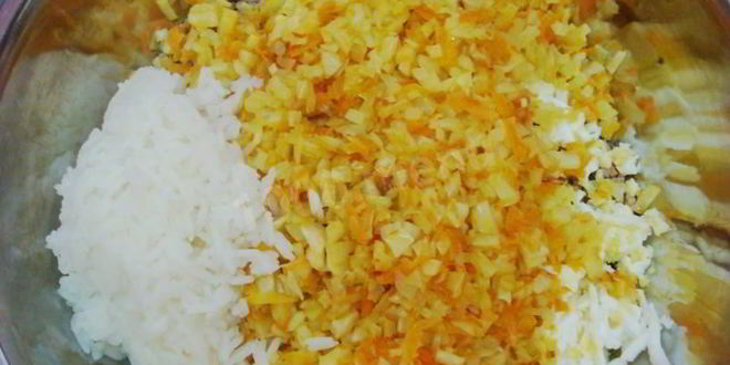 Рецепт блинчики с мясом, морковью и капустой