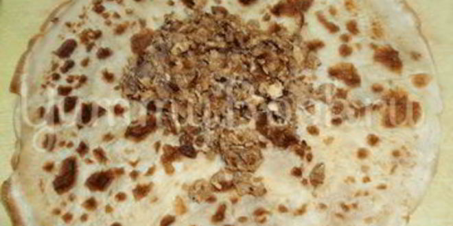 Рецепт блинчики с мясом