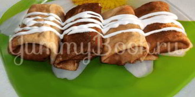 Рецепт блинчики с мясом