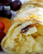 Блинчики с начинкой из яиц