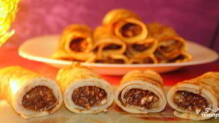 Рецепт Блинчики с орехами