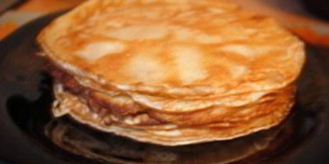 Рецепт блинчики с орехами