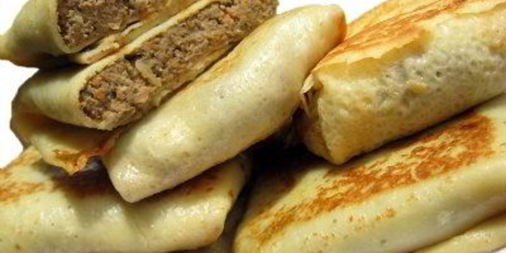 Как приготовить блинчики с печенью и яйцом