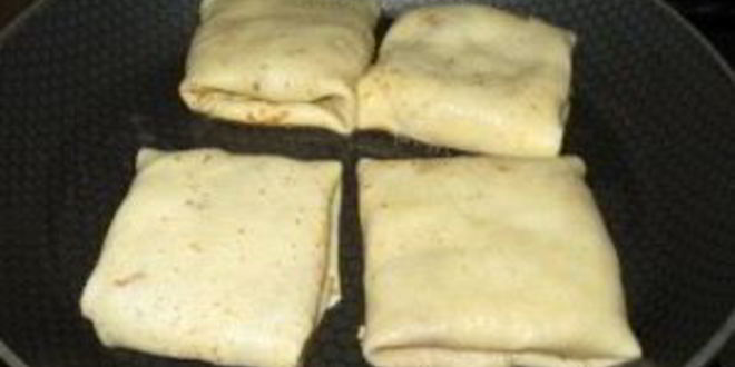 Рецепт блинчики с печенью и яйцом