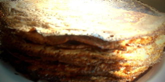 Рецепт блинчики с творогом