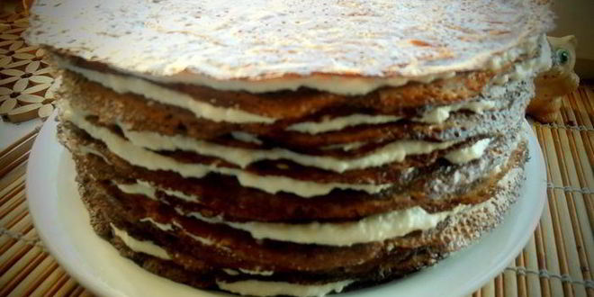 Рецепт блинчики с творогом