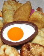 Блинчики с вареной сгущенкой