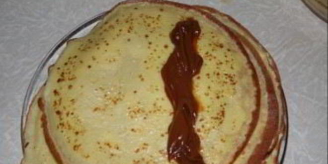 Рецепт блинчики с вареной сгущенкой