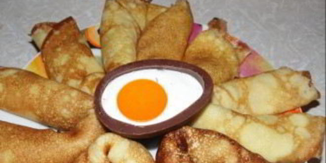 Рецепт блинчики с вареной сгущенкой