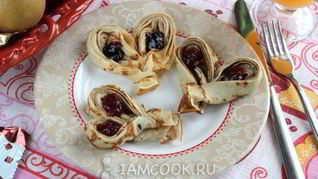 Рецепт Блинчики-сердечки