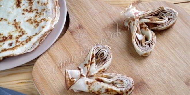 Рецепт блинчики-сердечки