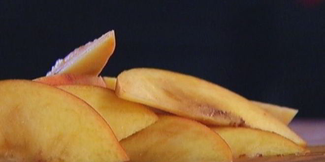 Рецепт блинчики со свежими фруктами и ягодами