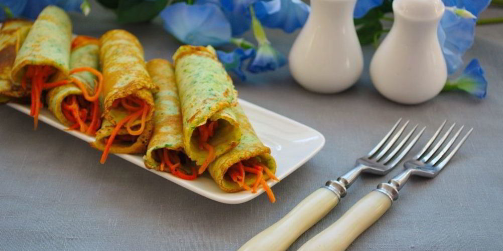 Как приготовить блинчики соленые