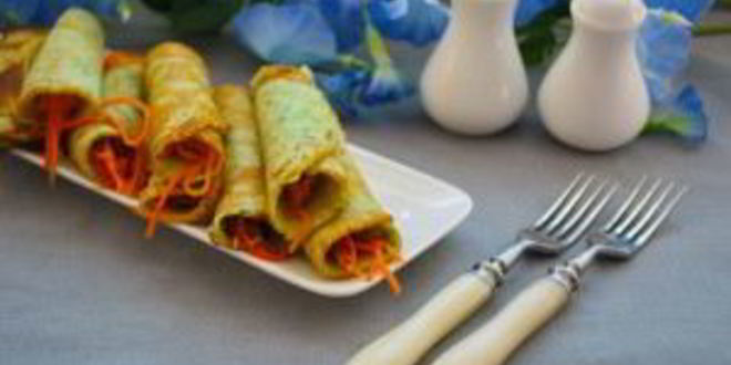 Рецепт блинчики соленые