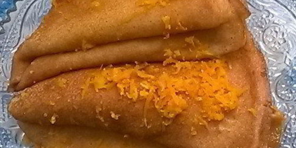 Рецепт блинчики из рикотты с черникой