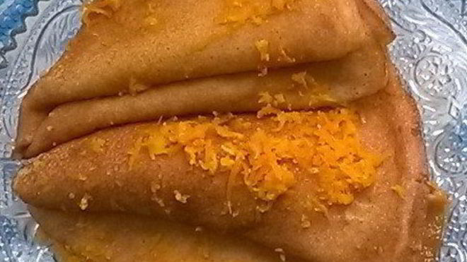 Рецепт Блинчики Сюзетт