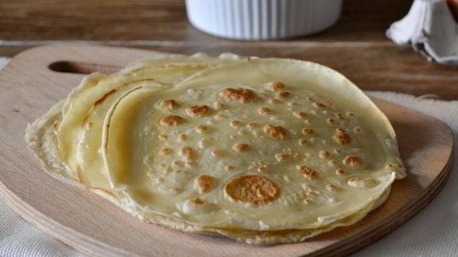 Рецепт Блинчики тонкие на воде