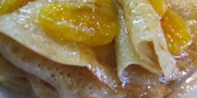 Рецепт блины без яиц с но мандариновым конфитюром