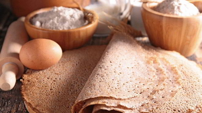 Рецепт Блины гречишные без дрожжей