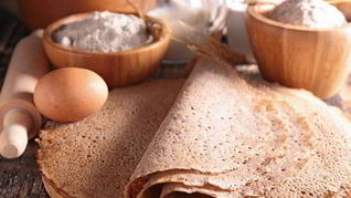 Рецепт Блины гречишные без дрожжей