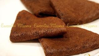 Рецепт Блины из черемуховой муки