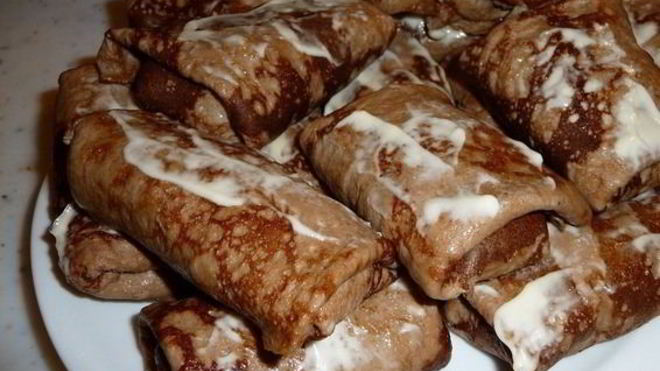 Рецепт Блины из печени