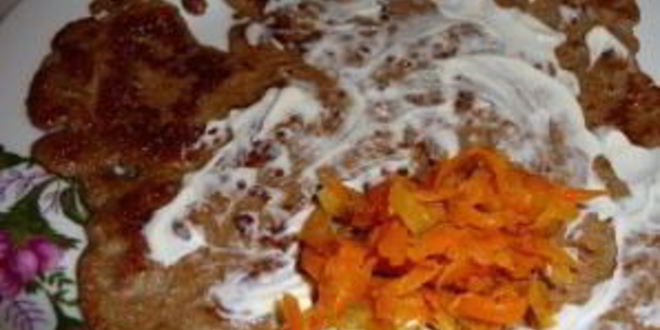 Рецепт блины из печени