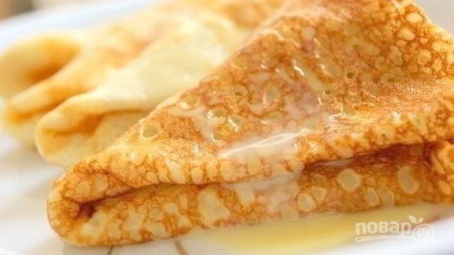 Рецепт Блины кружевные