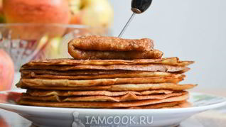 Рецепт Блины на кислом кефире