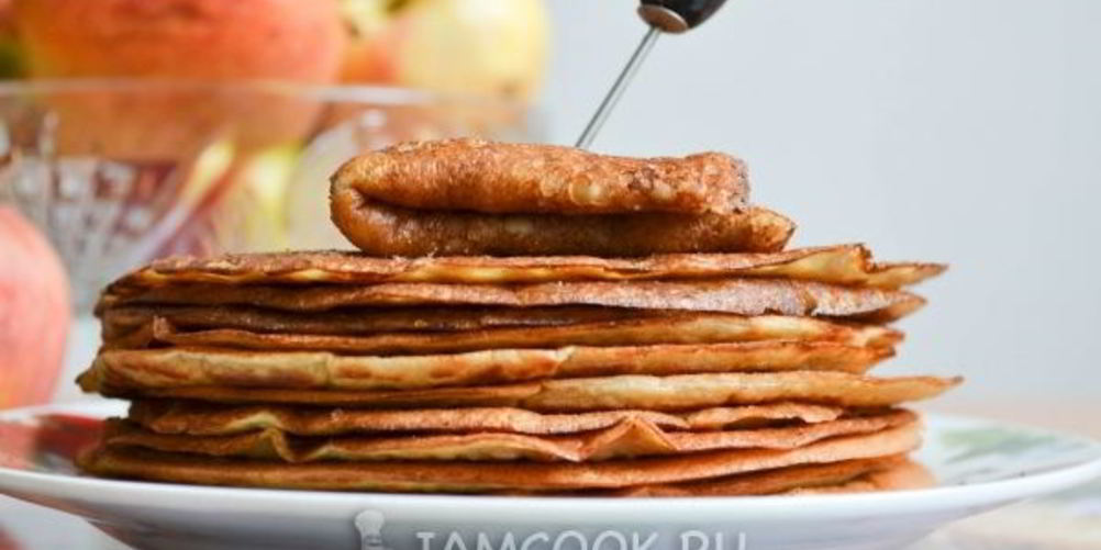 Как приготовить блины на кислом кефире